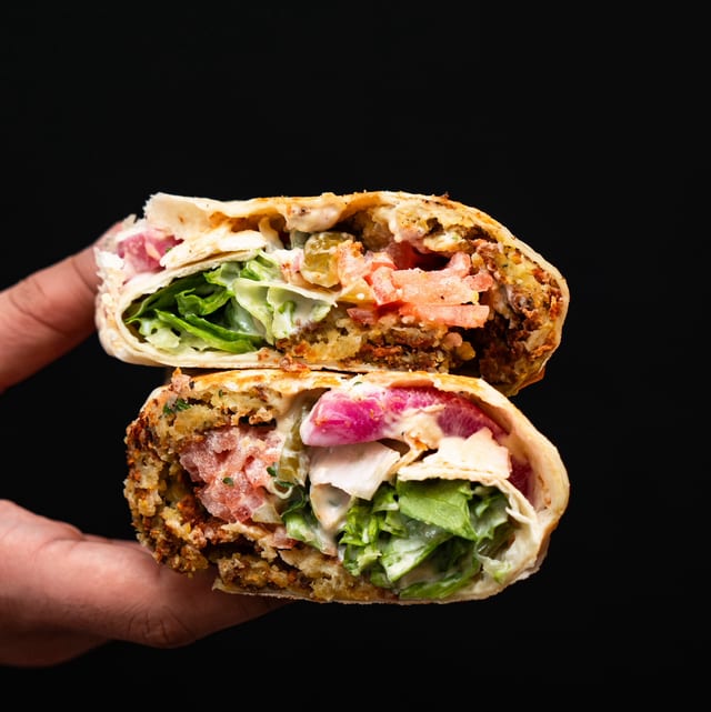 Falafel Wrap.