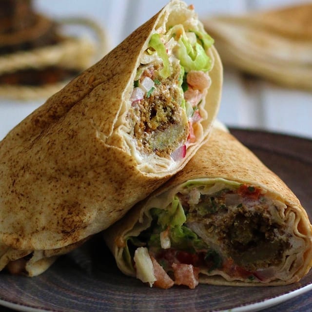 Falafel Wrap.