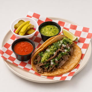 Beef Shawarma Taco