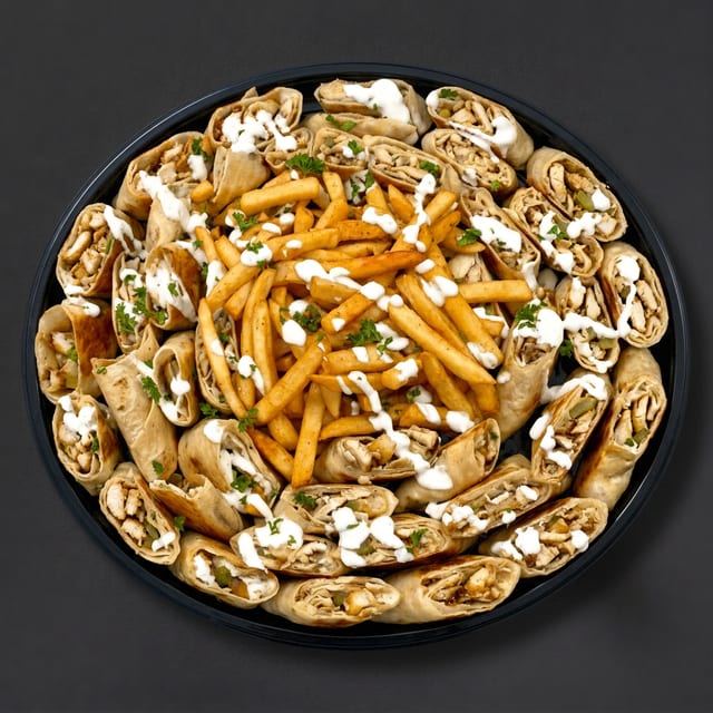 Chicken, Beef or Mix Family Platter.