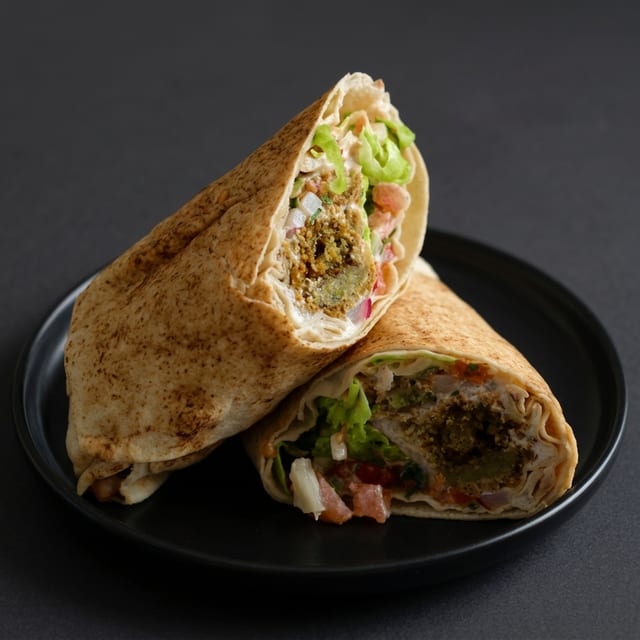 Falafel Wrap.