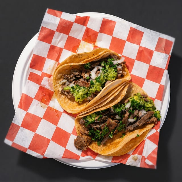 Beef Shawarma Taco.